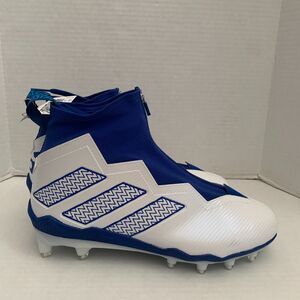 Adidas Nasty 2.0 Men's Size 11.5 Football Cleats Blue White GV8307 New